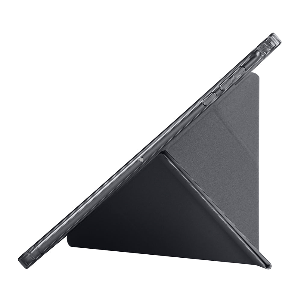 Honor Pad X8A Kılıf Zore Tri Folding Kalem Bölmeli Standlı Kılıf Lacivert