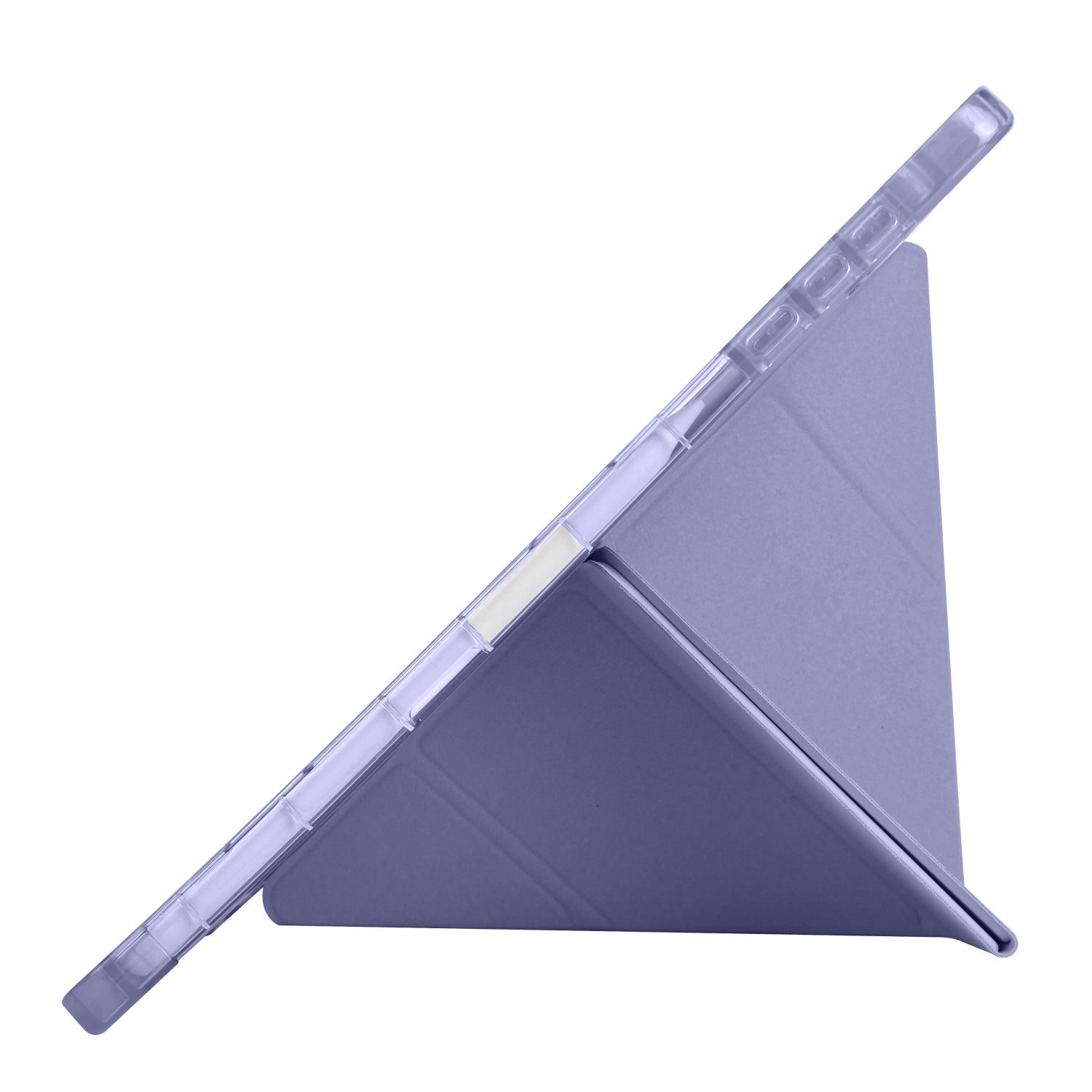 Honor Pad X9 Pro Kılıf Zore Tri Folding Kalem Bölmeli Standlı Kılıf Mor