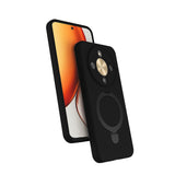 Honor X9D Kılıf M-safe Şarj Özellikli Standlı Zore Samara Kapak Siyah