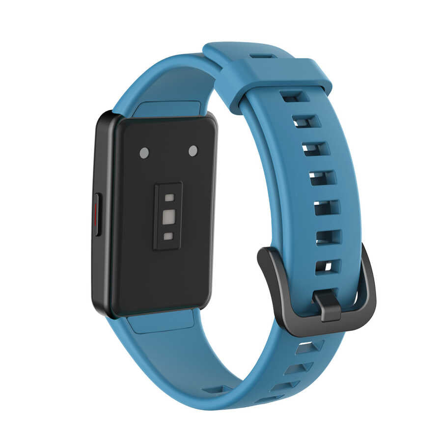 Huawei Band 6 Zore KRD-47 Silikon Kordon Turkuaz