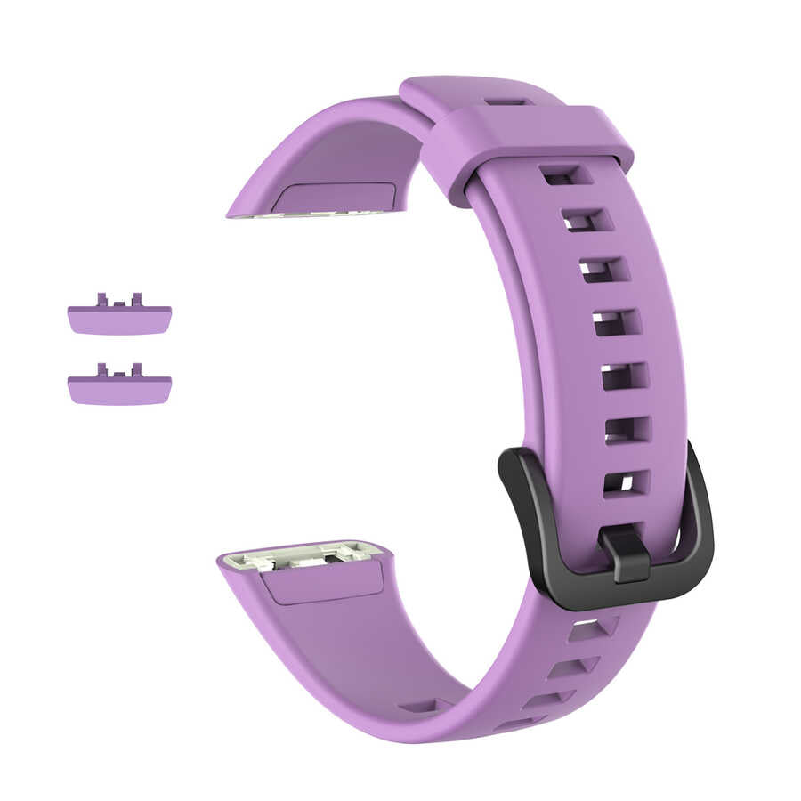 Huawei Band 6 Zore KRD-47 Silikon Kordon Mavi