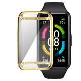Huawei Band 6 Zore Watch Gard 09 Koruyucu Silikon Siyah