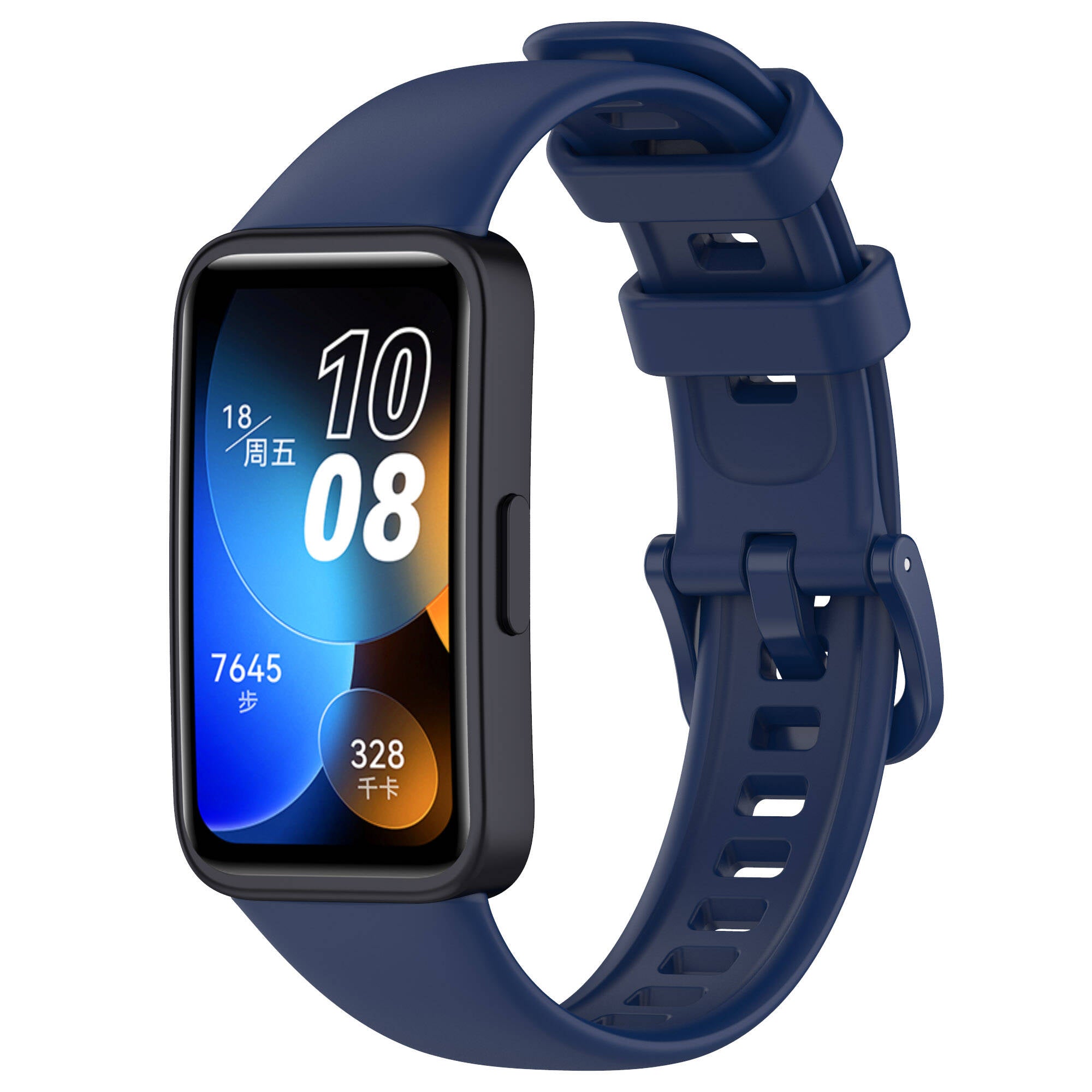 Huawei Band 8 Zore Klasik Kordon Turuncu