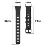 Huawei Band 8 Zore Klasik Kordon Turuncu
