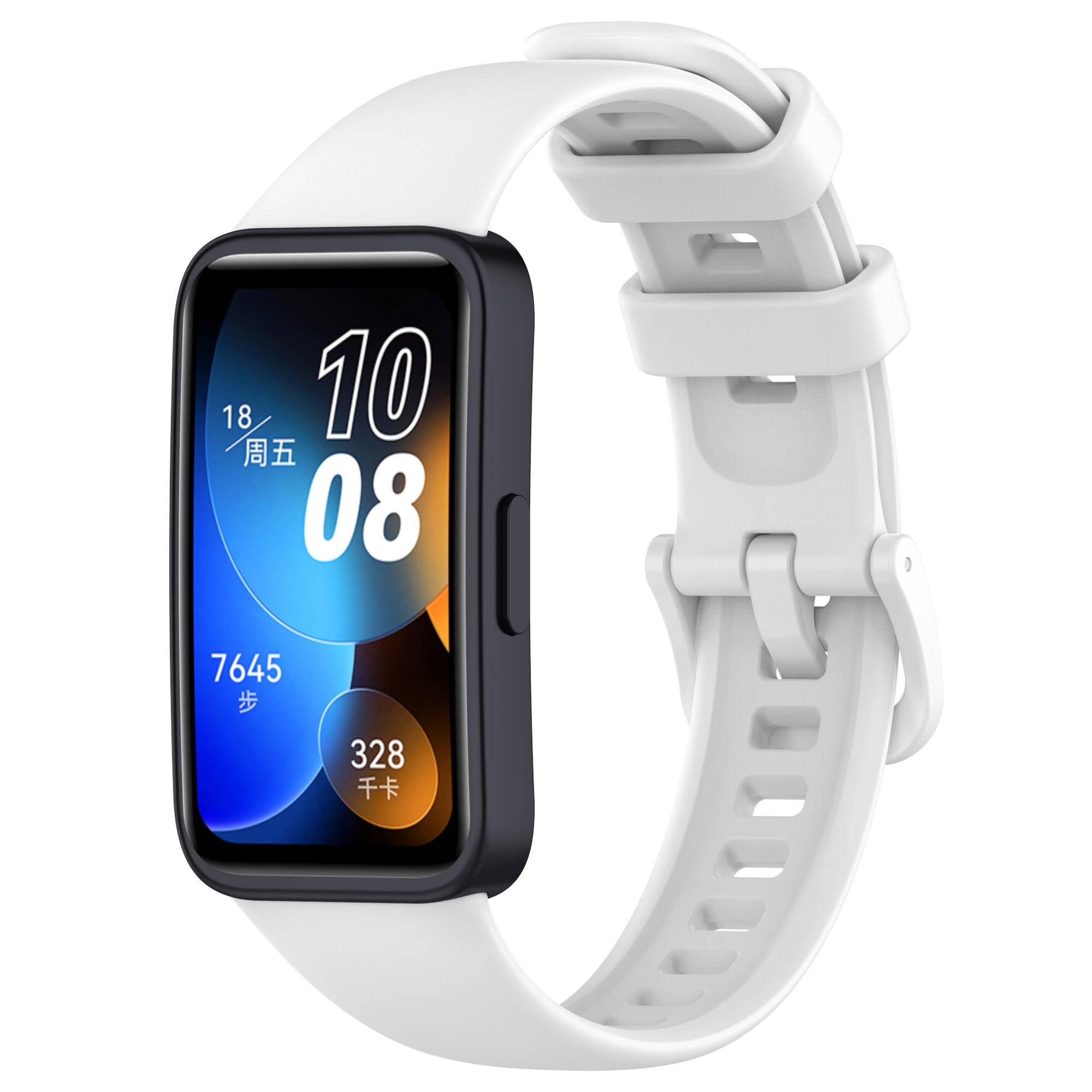 Huawei Band 8 Zore Klasik Kordon Beyaz