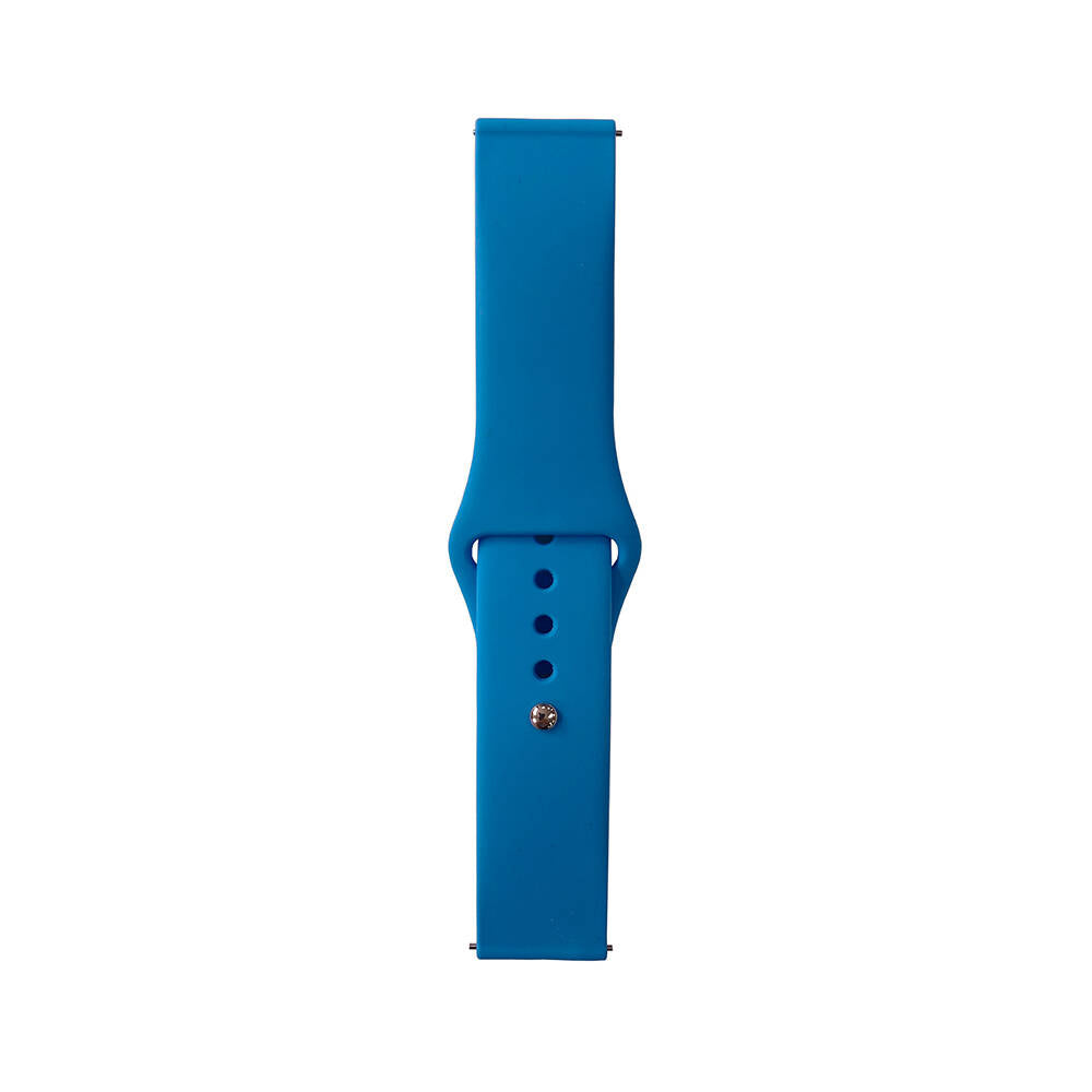 Huawei GT2 42mm Band Serisi 20mm Klasik Kordon Silikon Strap Kayış Pine Yeşil