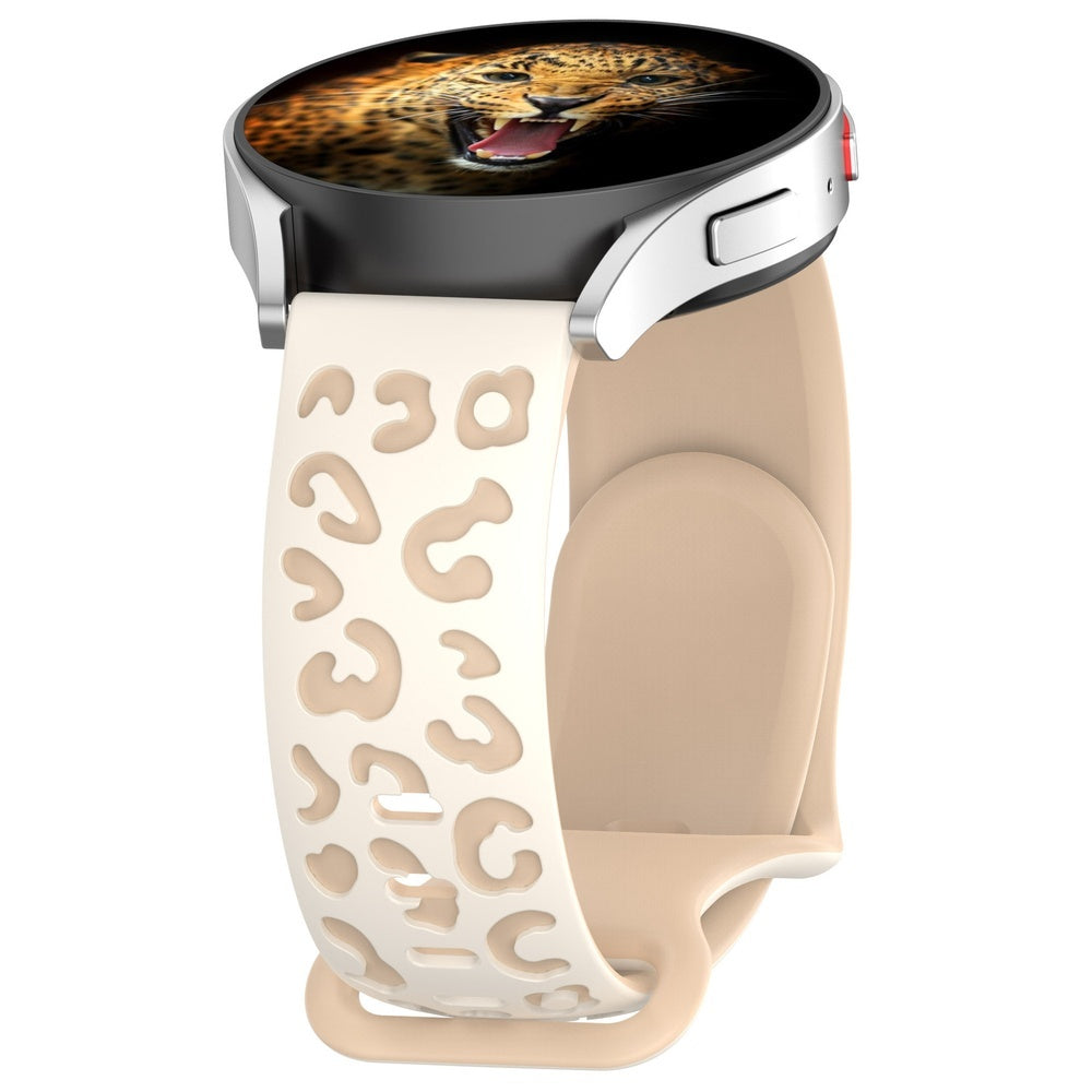 Huawei GT2 42mm KRD-140 20mm Silikon Strap Kordon Starlight-Bej