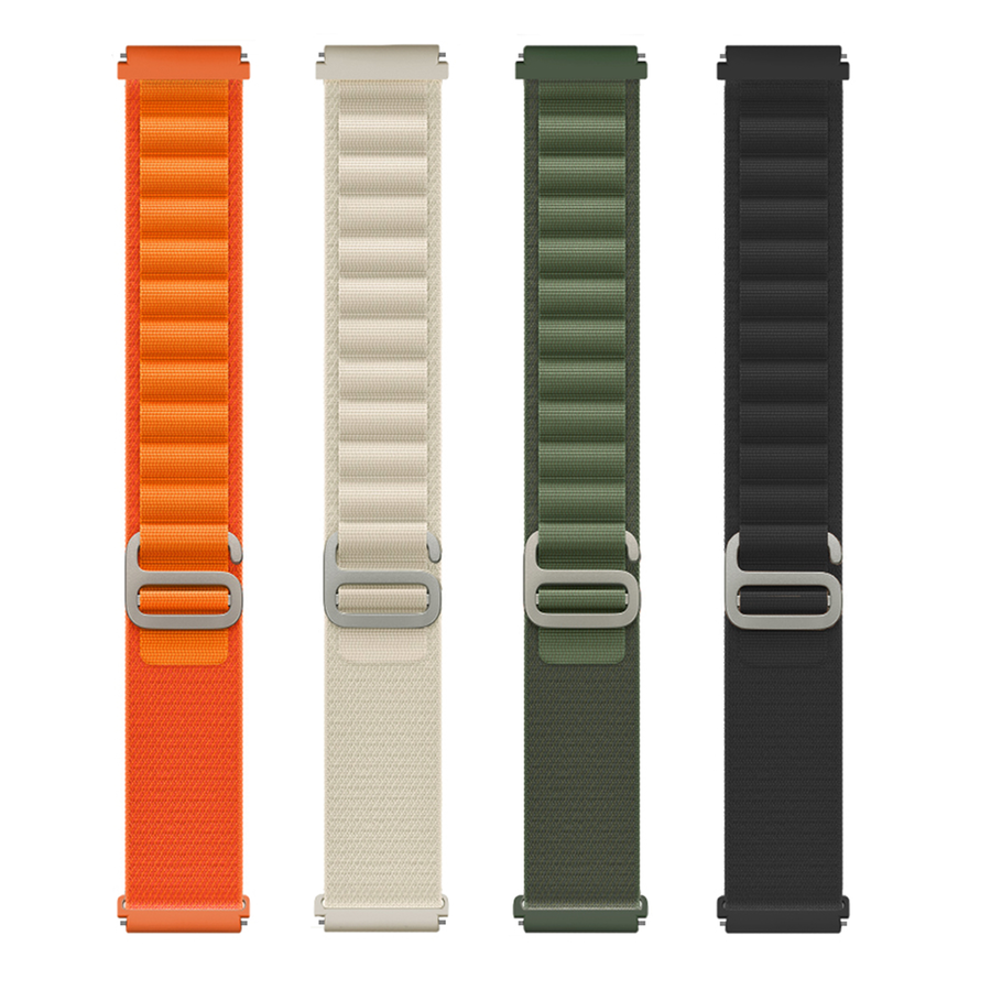 Huawei GT2 42mm Zore KRD-74 20mm Hasır Kordon Yeşil