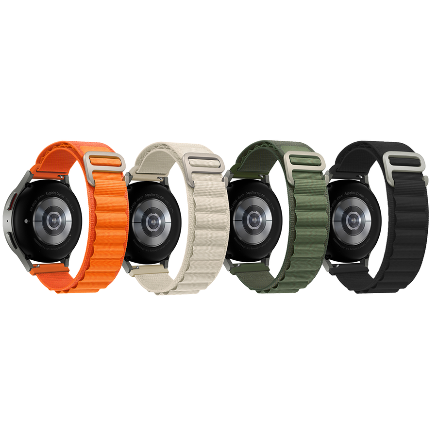 Huawei GT2 42mm Zore KRD-74 20mm Hasır Kordon Yeşil