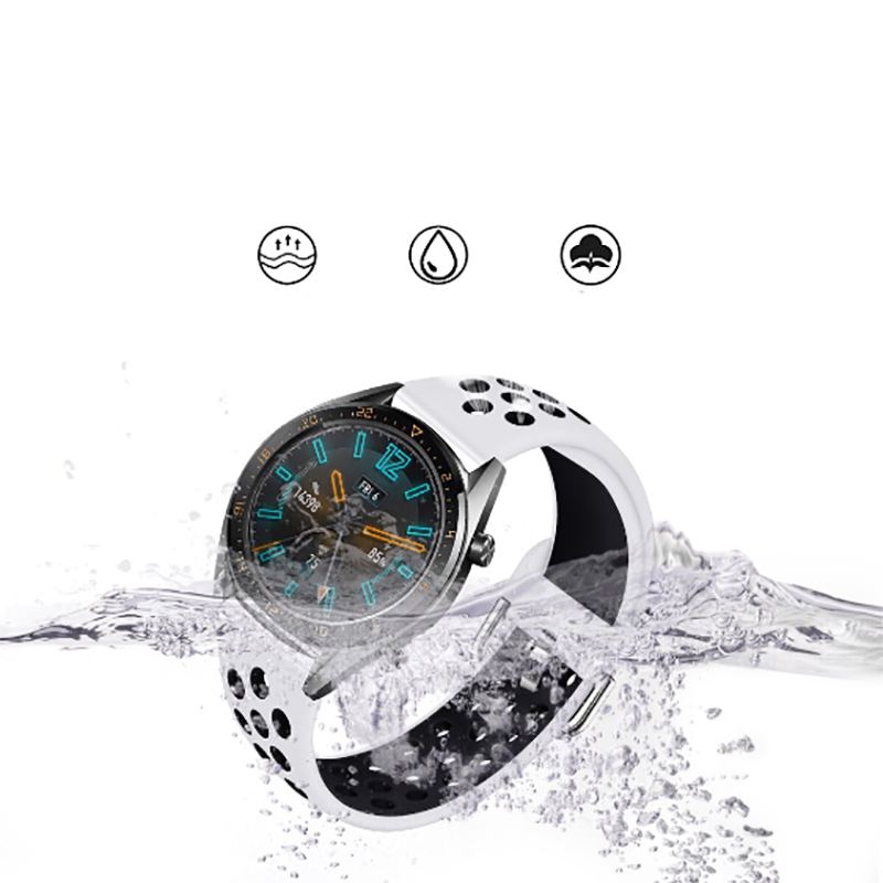Huawei GT2 46mm KRD-10 22mm Silikon Kordon NO10