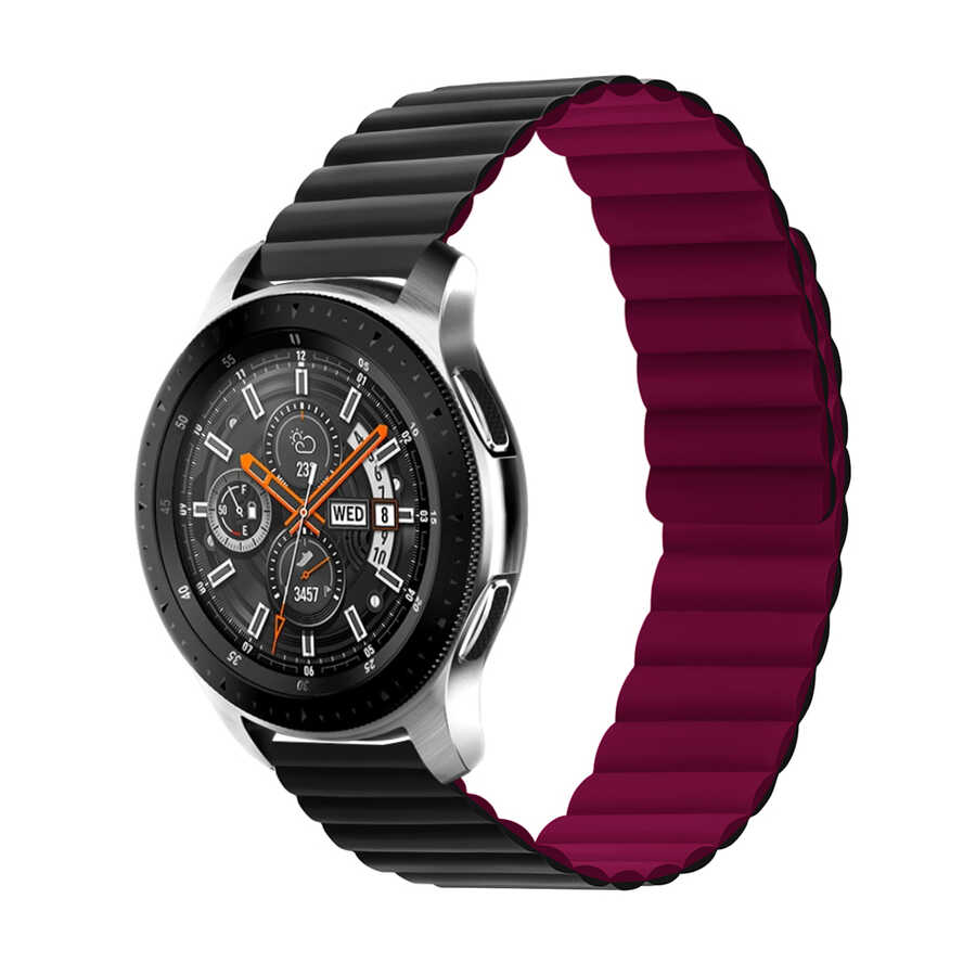 Huawei GT2 46mm KRD-52 Kordon Gri-Kırmızı