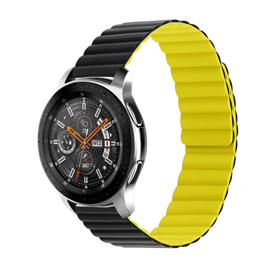 Huawei GT2 46mm KRD-52 Kordon Siyah-Sarı