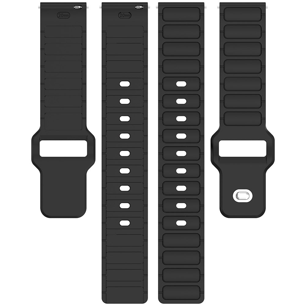 Huawei GT2 46mm Zore KRD-132 22mm Silikon Kordon Strap Kayış Turuncu