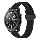 Huawei GT2 46mm Zore KRD-85 22mm Metal Kordon Siyah