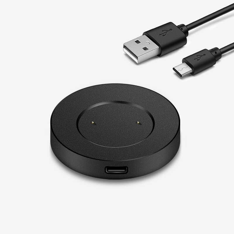 Huawei GT2 46mm Zore Usb Şarj Kablosu Siyah