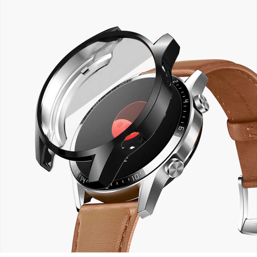 Huawei GT2 46mm Zore Watch Gard 02 Ekran Koruyucu Gümüş