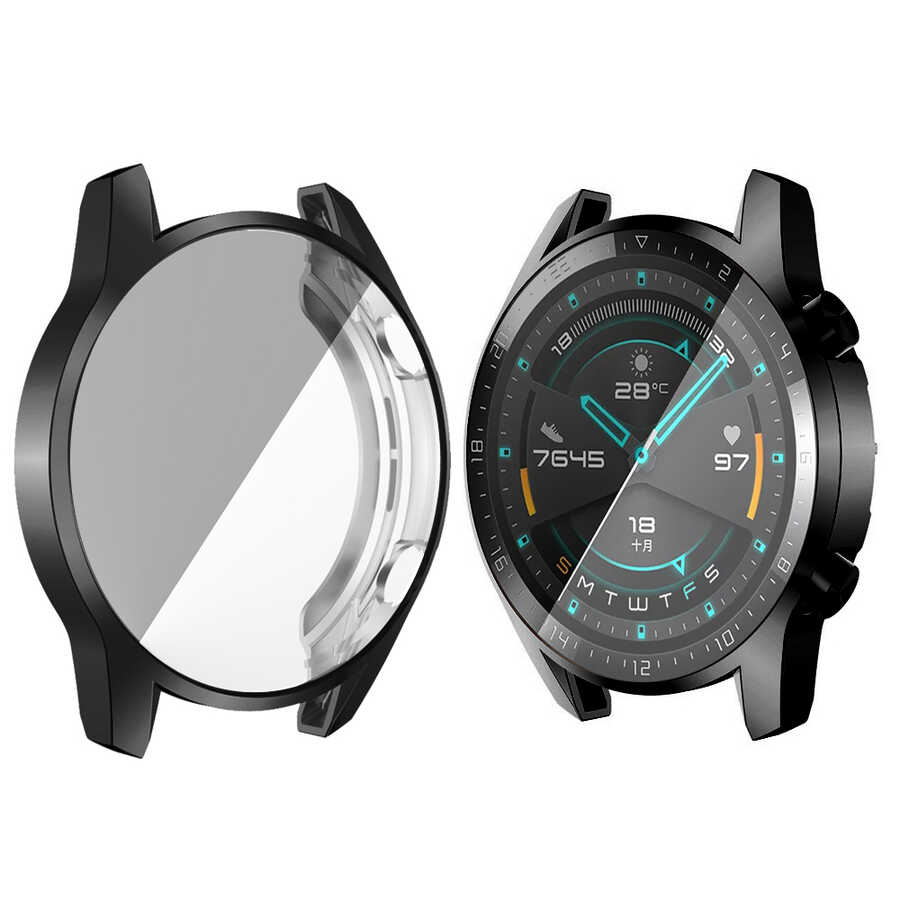 Huawei GT2 46mm Zore Watch Gard 02 Ekran Koruyucu Renksiz