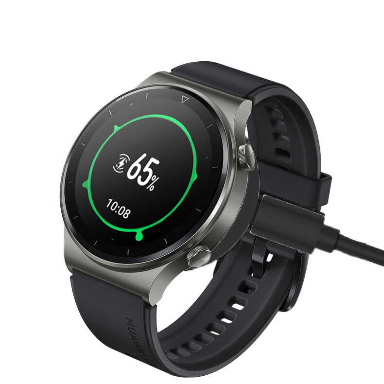 Huawei GT2 Pro Zore Usb Şarj Kablosu Siyah