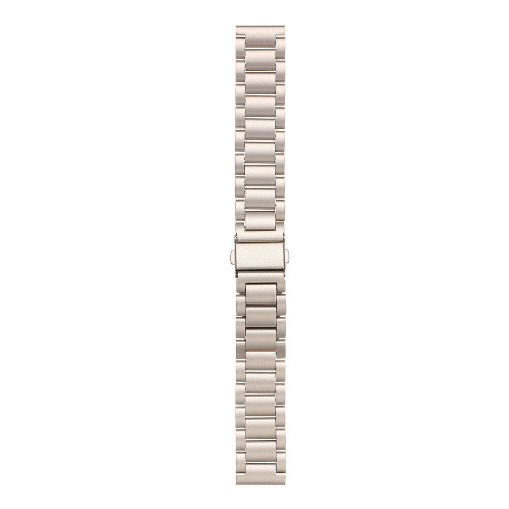 Huawei GT4 41mm Zore KRD-04 18mm Metal Kordon Gümüş
