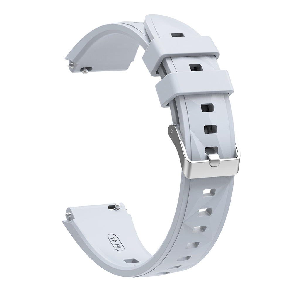 Huawei GT4 41mm Zore KRD-129 18mm Silikon Kordon Strap Kayış Yeşil