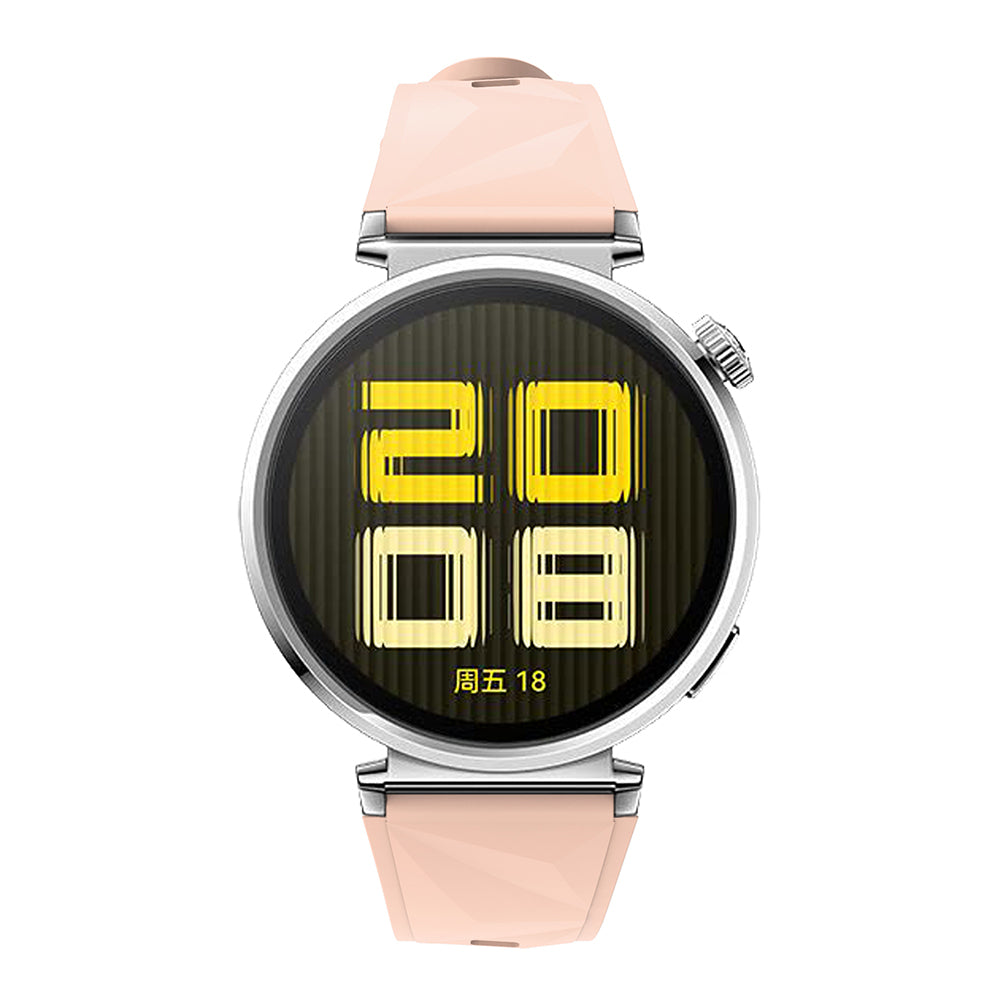 Huawei GT4 41mm Zore KRD-129 18mm Silikon Kordon Strap Kayış Yeşil