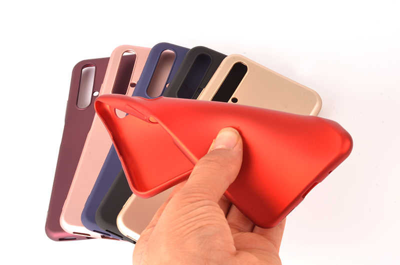 Huawei Honor 20 Kılıf Zore Premier Silikon Kapak Siyah