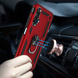 Huawei Honor 20 Kılıf Zore Vega Kapak Siyah