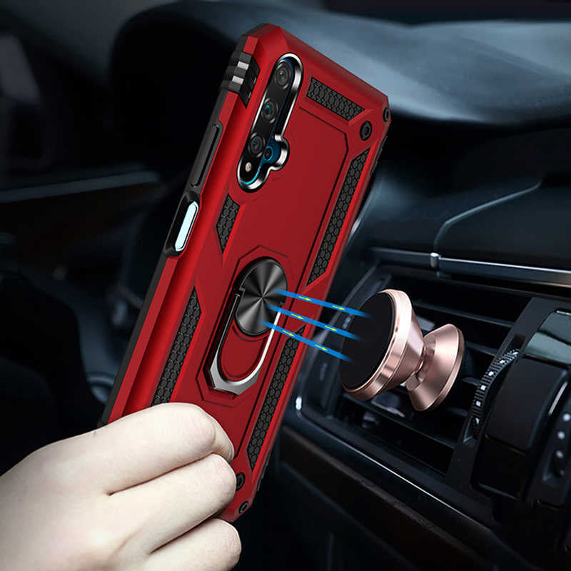Huawei Honor 20 Kılıf Zore Vega Kapak Rose Gold