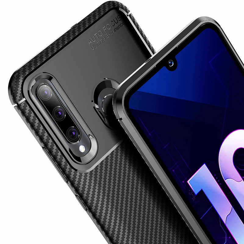 Huawei Honor 20 Lite Kılıf Zore Negro Silikon Kapak Siyah