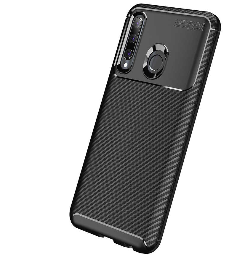 Huawei Honor 20 Lite Kılıf Zore Negro Silikon Kapak Siyah