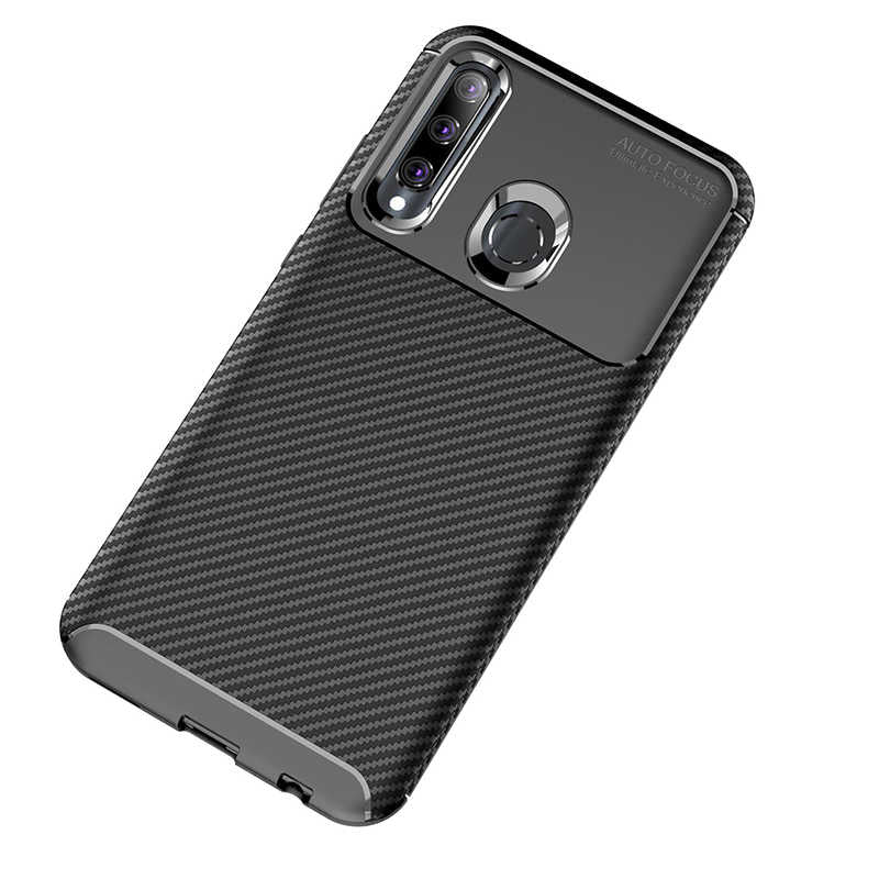 Huawei Honor 20 Lite Kılıf Zore Negro Silikon Kapak Kahverengi
