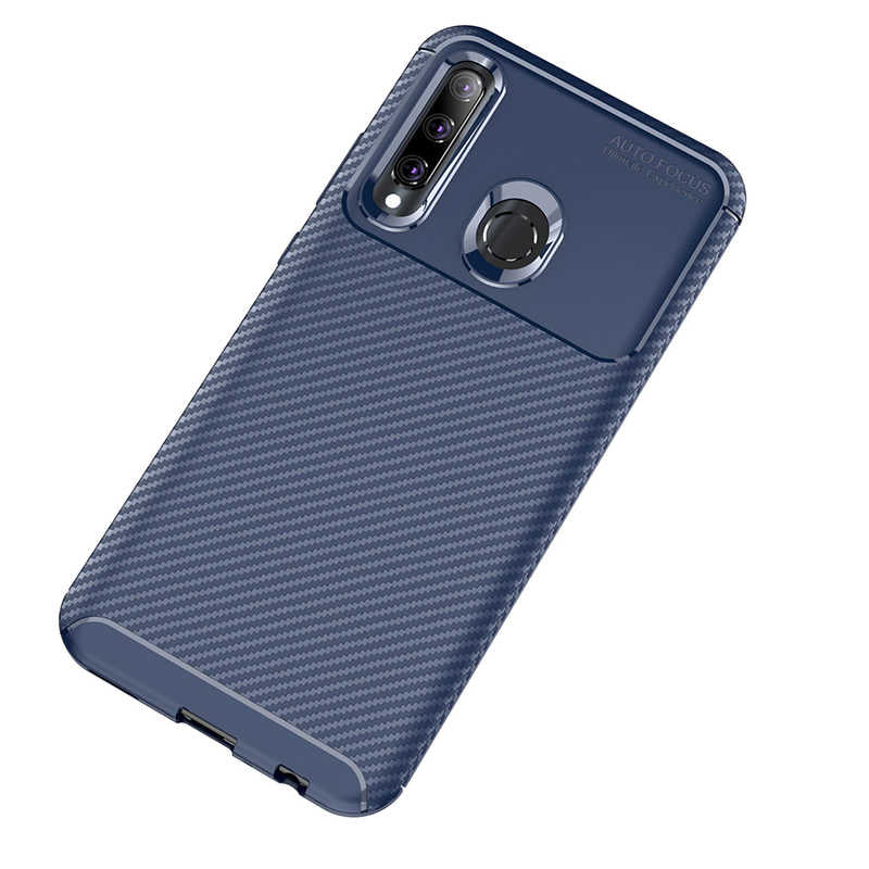 Huawei Honor 20 Lite Kılıf Zore Negro Silikon Kapak Kahverengi