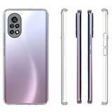 Huawei Honor 50 Kılıf Zore Süper Silikon Kapak Renksiz