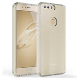 Huawei Honor 8 Kılıf Zore Süper Silikon Kapak Renksiz