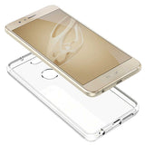 Huawei Honor 8 Kılıf Zore Süper Silikon Kapak Renksiz
