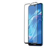 Huawei Honor 8A Zore Kenarları Kırılmaya Dayanıklı Cam Ekran Koruyucu Siyah