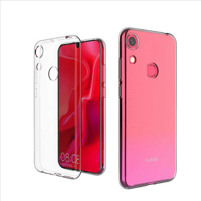 Huawei Honor 8A Kılıf Zore Süper Silikon Kapak Renksiz