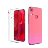 Huawei Honor 8A Kılıf Zore Süper Silikon Kapak Renksiz