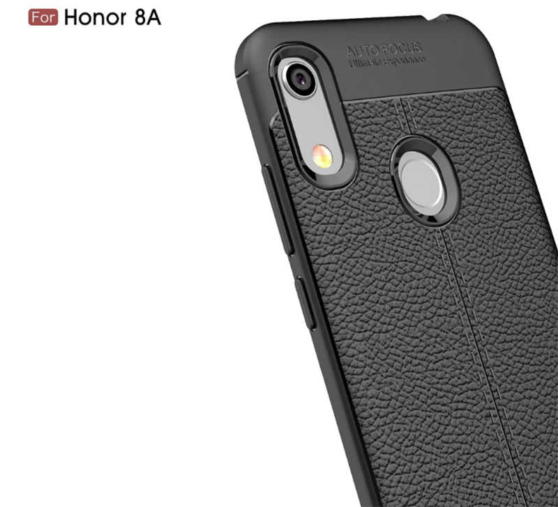 Huawei Honor 8A Kılıf Zore Niss Silikon Kapak Kırmızı