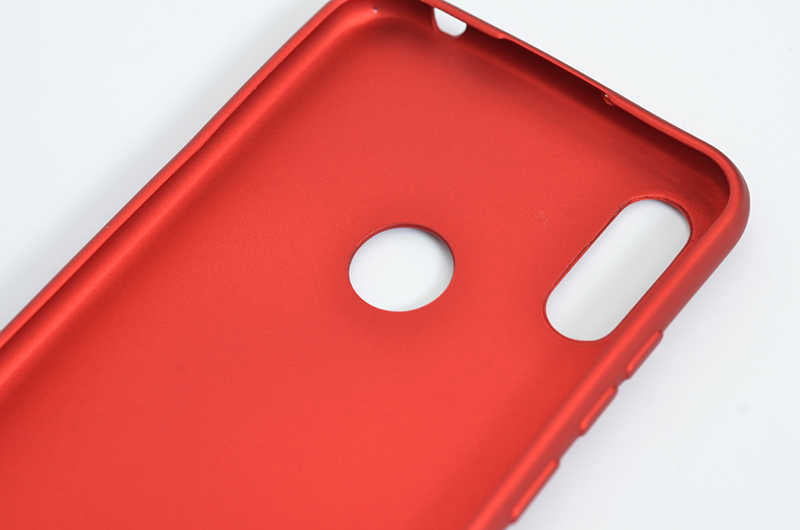 Huawei Honor 8A Kılıf Zore Premier Silikon Kapak Saks Mavi