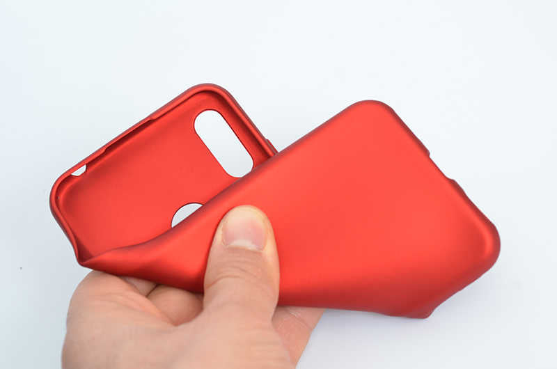 Huawei Honor 8A Kılıf Zore Premier Silikon Kapak Saks Mavi