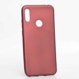 Huawei Honor 8A Kılıf Zore Premier Silikon Kapak Mürdüm