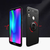 Huawei Honor 8A Kılıf Zore Ravel Silikon Kapak Kırmızı