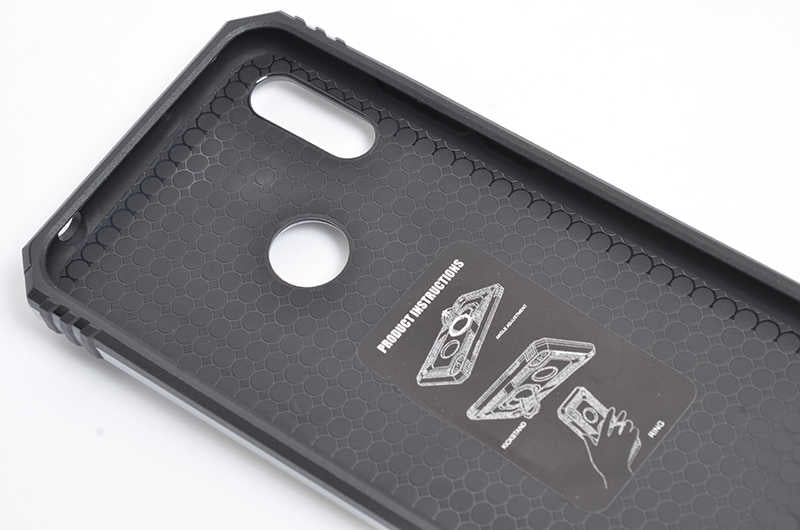 Huawei Honor 8A Kılıf Zore Vega Kapak Siyah