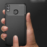 Huawei Honor 8X Kılıf Zore Negro Silikon Kapak Siyah