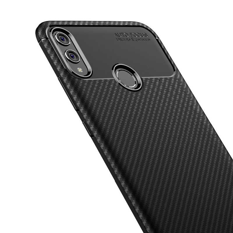 Huawei Honor 8X Kılıf Zore Negro Silikon Kapak Lacivert