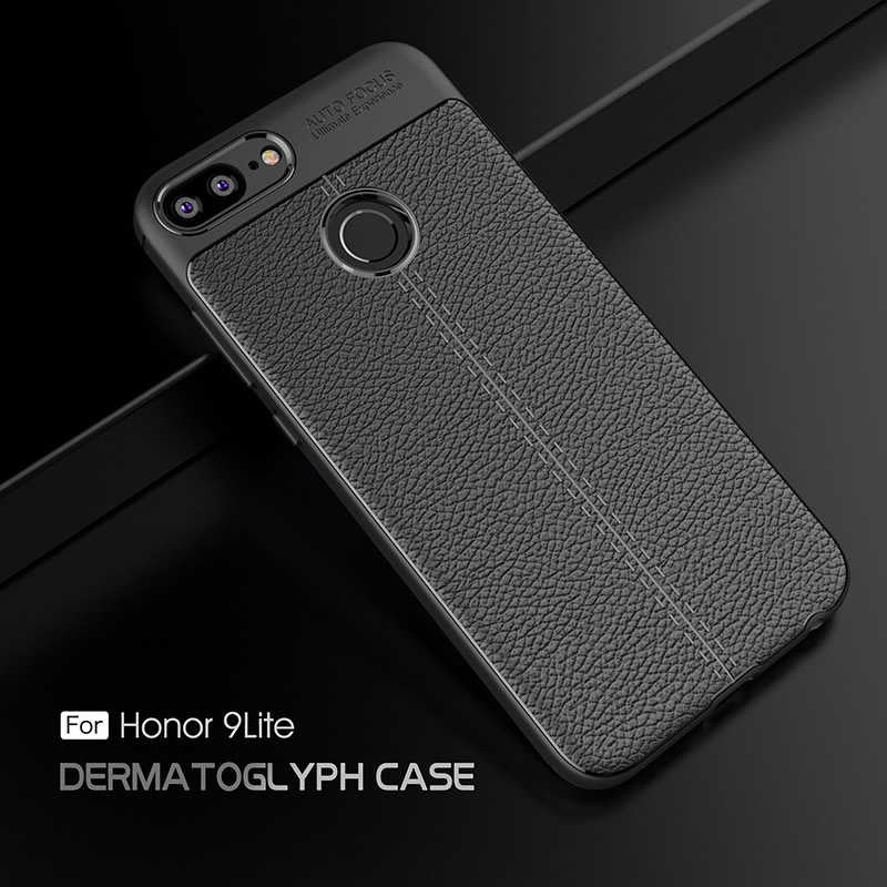 Huawei Honor 9 Lite Kılıf Zore Niss Silikon Kapak Kırmızı