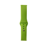 Huawei Honor Magic 2 46mm Band Serisi 22mm Klasik Kordon Silikon Strap Kayış Yeşil