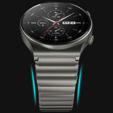 Huawei Honor Magic 2 46mm KRD-35 22mm Metal Kordon Gümüş