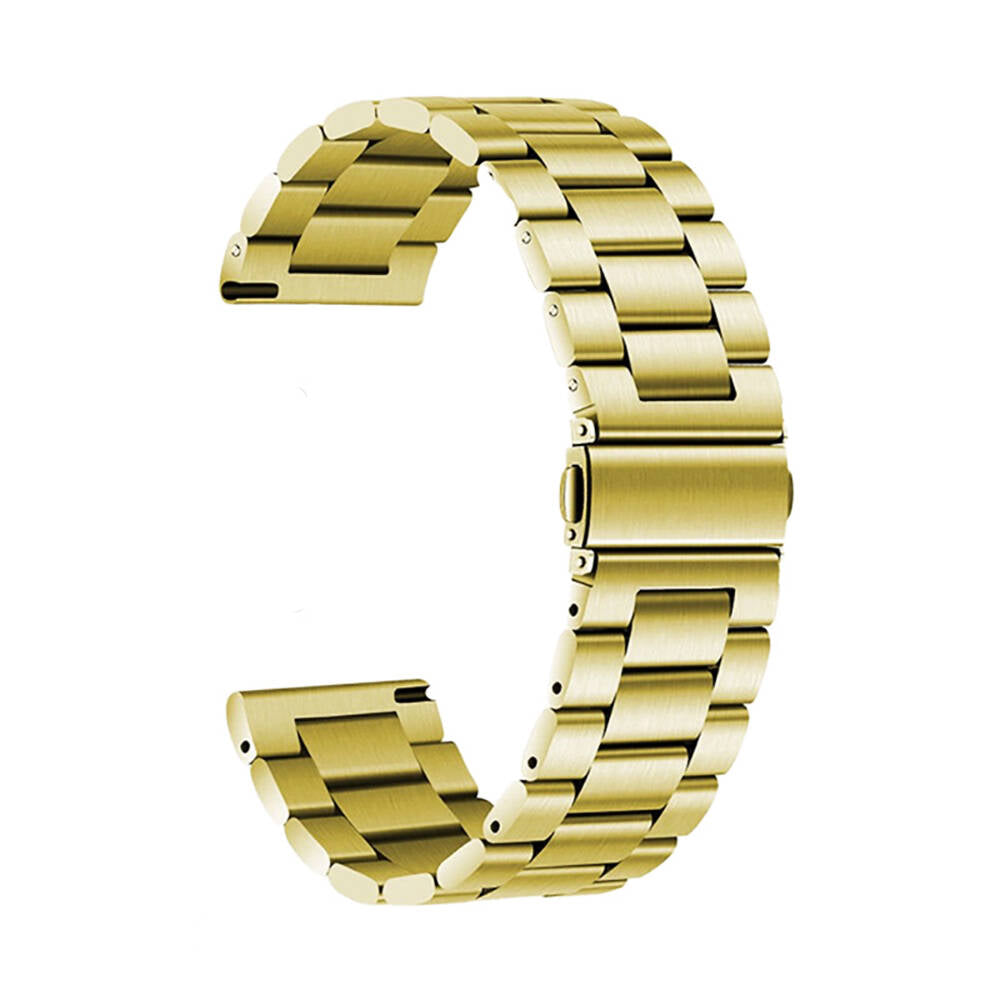 Huawei Honor Magic 2 46mm Zore Band-04 22mm Metal Kordon Siyah